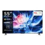 TCL 55T6C 55” QLED 4K Google TV, RAM/ROM, 2/16 GB
